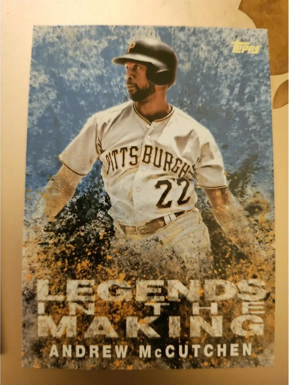 2018 Topps Legends in the Making Blue #LITM-AM - Andrew McCutchen - RAW Mint